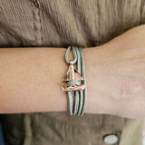 SAILOR mini boat bracelet light khaki