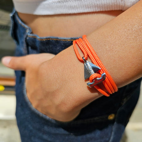 SAILOR mini boat bracelet orange