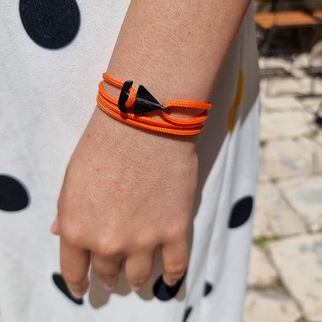 SAILOR mini boat bracelet orange