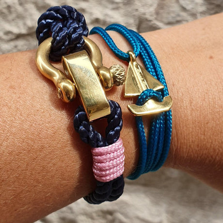 SAILOR mini boat bracelet teal