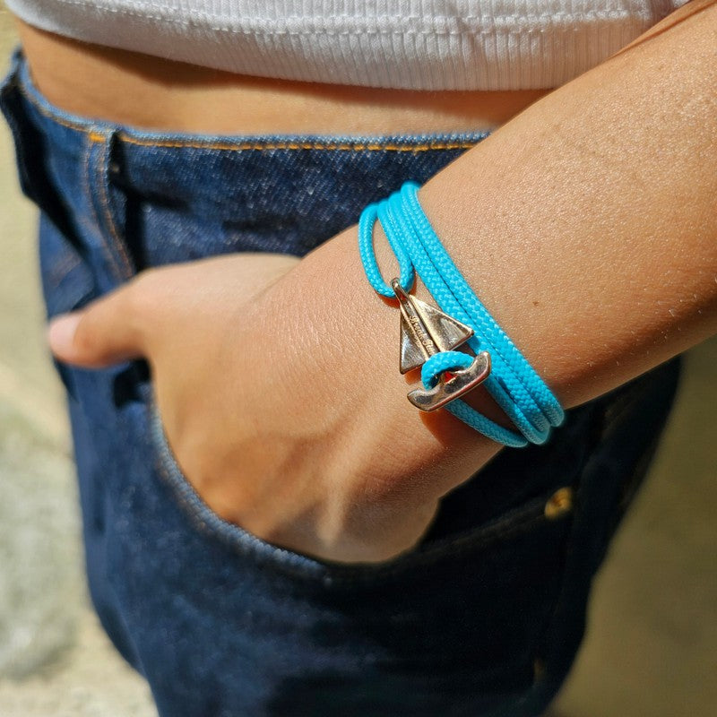 SAILOR mini boat bracelet turquoise