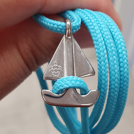 SAILOR mini boat bracelet turquoise