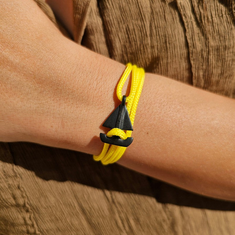 SAILOR mini boat bracelet yellow