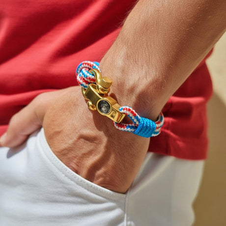 SEAMAN Kompass Armband Kroatischer Mix