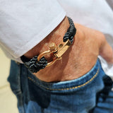 WAVES Soft Rope Bracelet Black