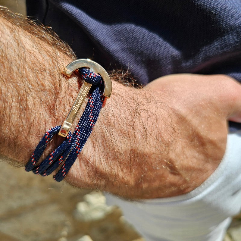 YACHT CLUB big anchor bracelet Croatian mix