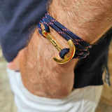 YACHT CLUB big anchor bracelet Croatian mix