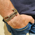 YACHT CLUB big anchor bracelet camo