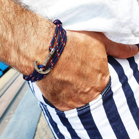 YACHT CLUB medium anchor bracelet Croatian mix