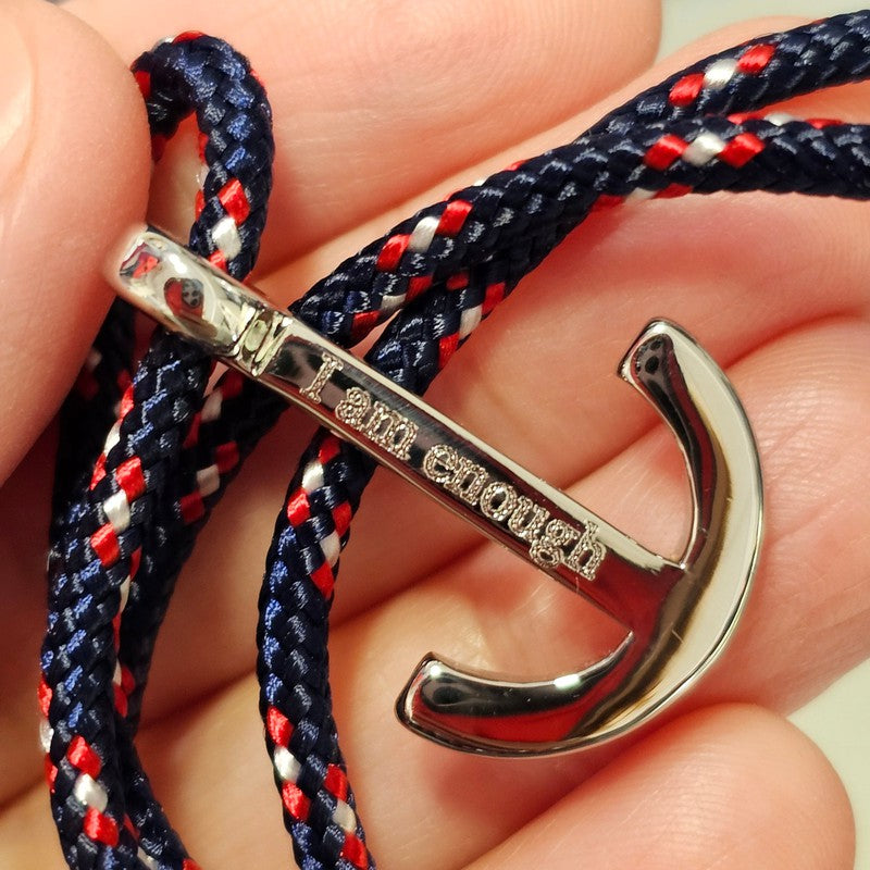 YACHT CLUB medium anchor bracelet Croatian mix