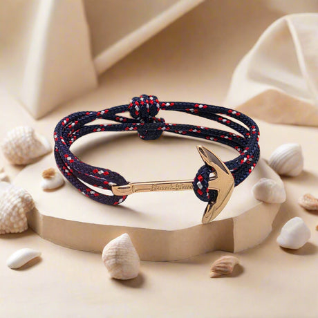 YACHT CREW medium anchor bracelet Croatian mix