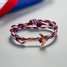 YACHT CREW medium anchor bracelet Croatian mix