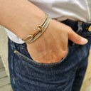 YACHT CREW mini anchor bracelet sand